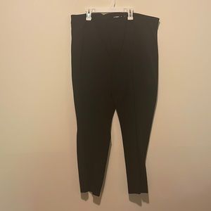 Black high rise pixie pants